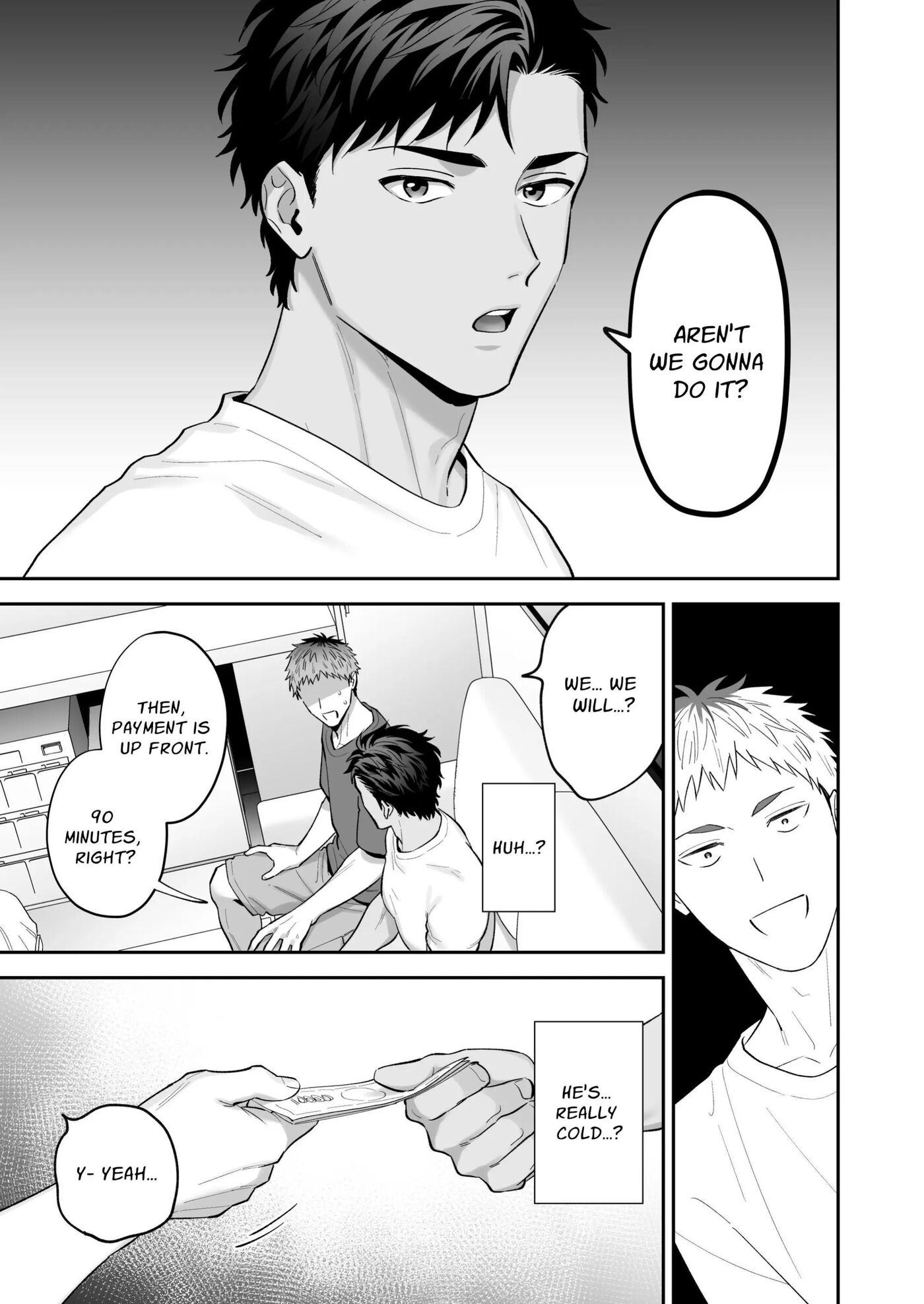 Requesting Man Tits: Fucking Total Masochist Kuro-kun Silly While Teasing His Sensitive Nipples [yaoi] Chapter 1000 Page 9